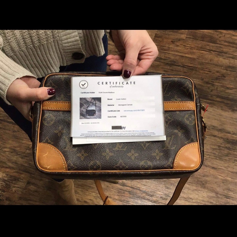 Authentic Louis Vuitton Trocadero Handbag